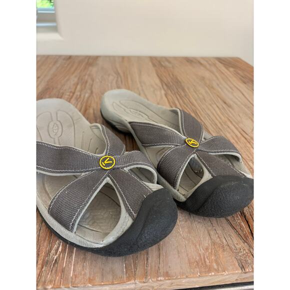 KEEN Bali Slide Sandals Size 8.5 Closed Toe Slip On - Picture 1 of 7